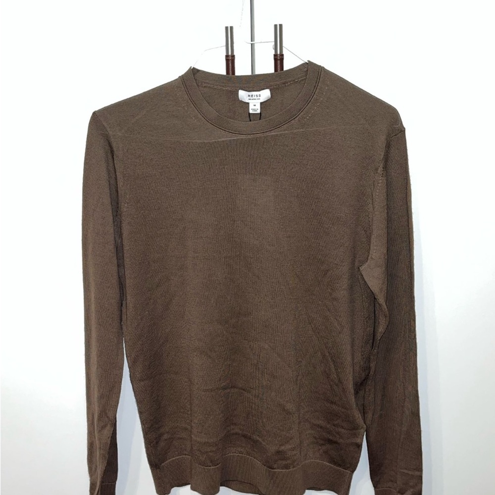 Brown Crew Neck Sweater